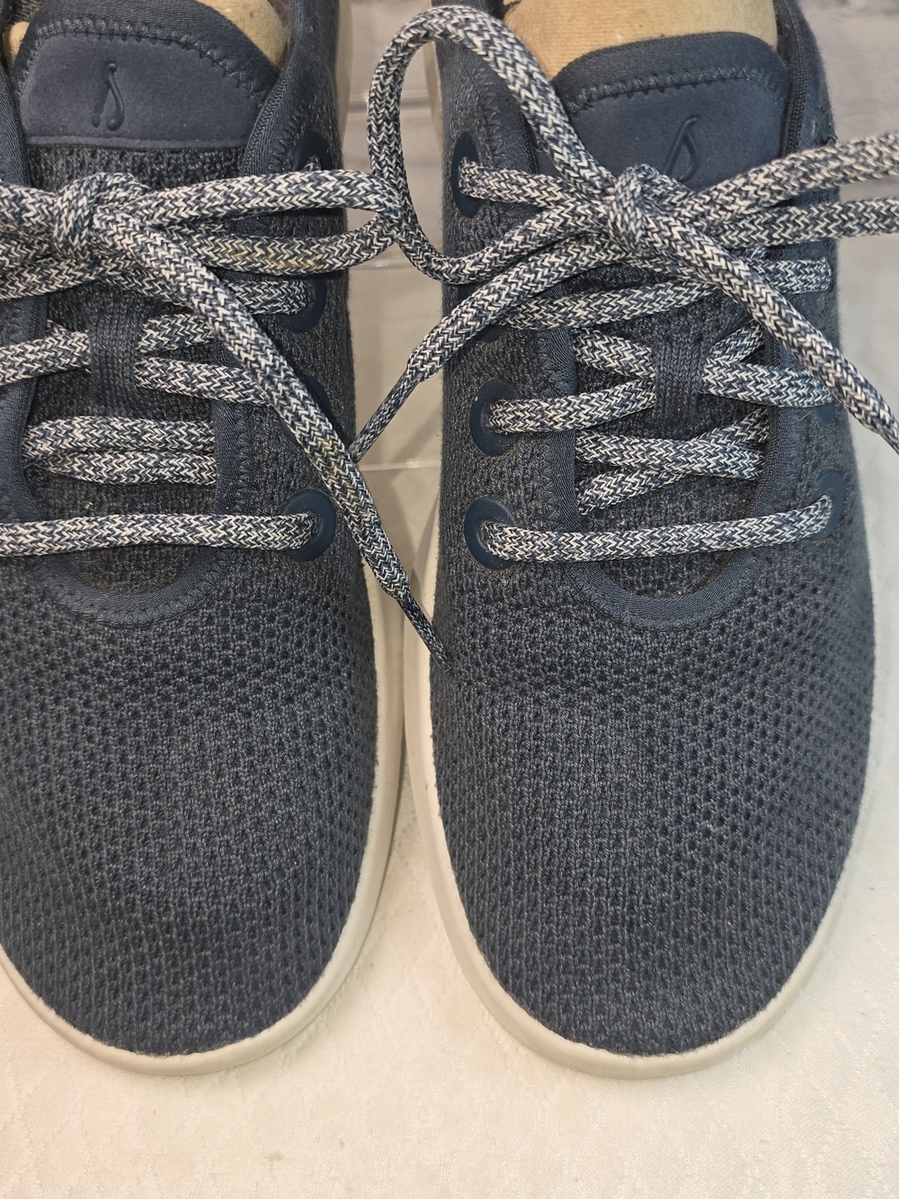 ALLBIRDS TREE RUNNER BLUE BREATHABLE KNIT SNEAKERS CUSHIOINED MIDSOLE MENS 10 - Picture 5 of 8